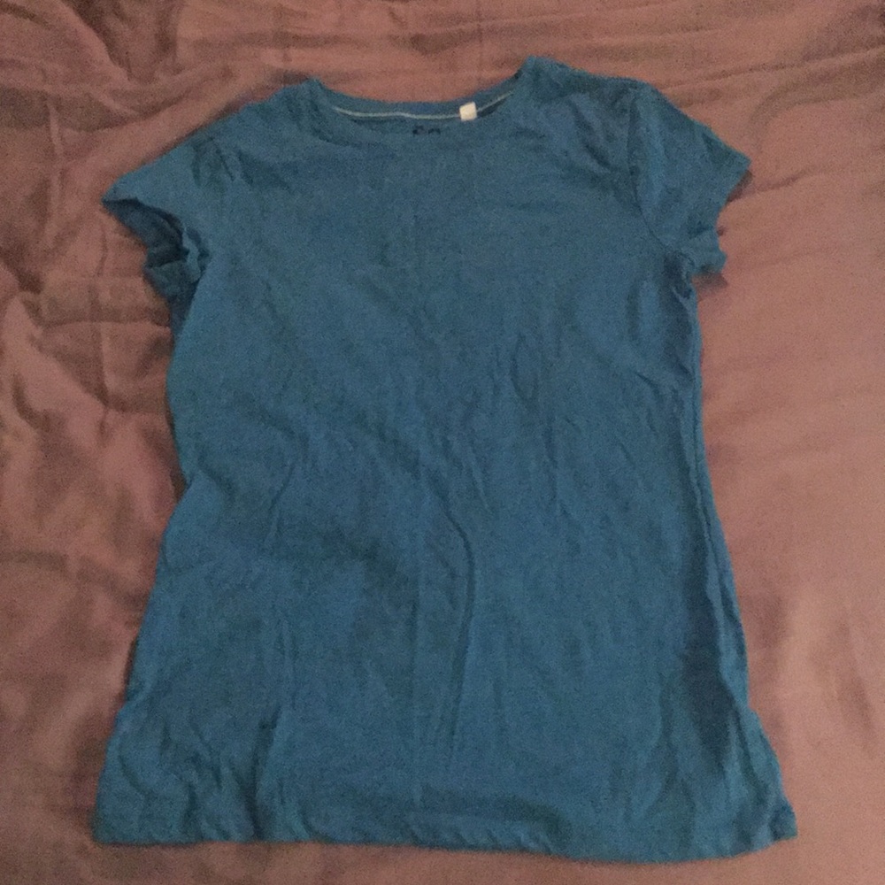 So blue T-shirt